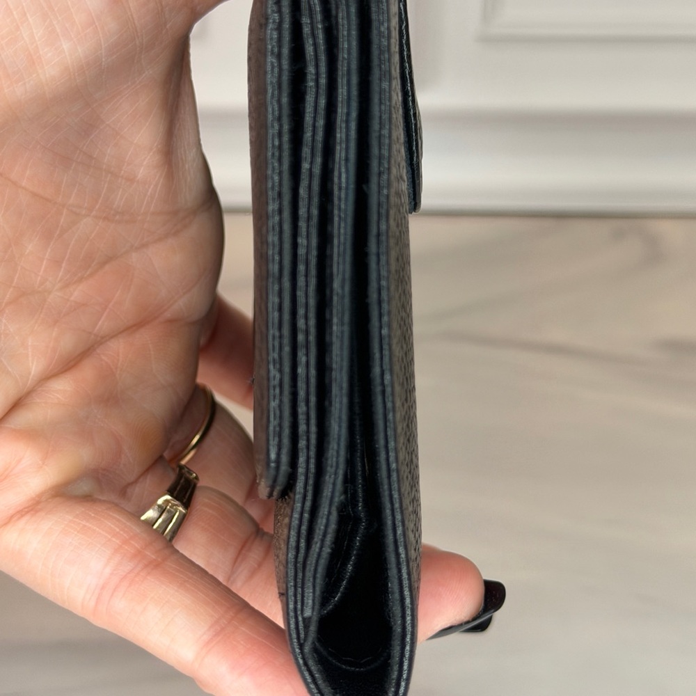 Chanel Black Caviar Leather Compact Bifold Wallet | Authentic | Full Set - Picture 6 of 11